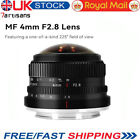 7artisans 4mm F2.8 225° Circular Fisheye MF Lens For Sony E FX Canon Micro 4/3