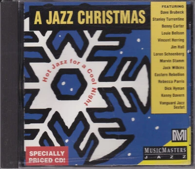 A Jazz Christmas Hot Jazz for a Cool Night Audio CD Dave Brubeck Jim Hall Foto 1 de 3