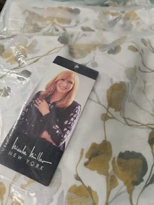 Nicole Miller 100% Cotton Lillan Gold /Miel dore 50'×84" 4 Panels NWT - Picture 1 of 4