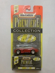 Matchbox Premiere Collection Viper RT/10 Limited Edition Red NIB 1 of 25,000 - Picture 1 of 2
