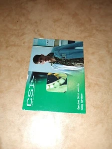 CSI: SERIES 1 - STRICTLY INK COSTUME CARD, ERIC SZMANDA AS GREG SANDERS (CSI-C4) - Picture 1 of 2