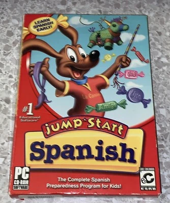 NEW & SEALED JumpStart Spanish Language Learning Software Windows PC Mac - Image 1 of 4