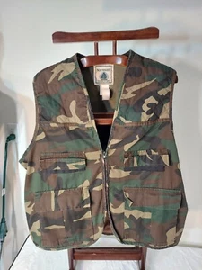 Northwest Territory XXL Woodland Hunting Vest Big Pouch - Picture 1 of 10
