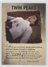 2019 Rittenhouse Twin Peaks Archives Quotable All things considered #Q19 10a3