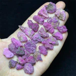67g Natural Red Corundum Ruby Crystal Natural Shape Stone Healing Mineral A232 - Picture 1 of 5
