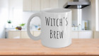 Witch's Brew Coffee Mug Gift Halloween Family Friend