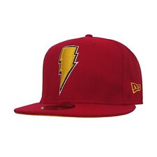 Shazam Symbol 59Fifty Fitted Hat Red