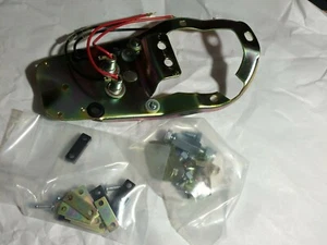 fatbob stock instrument panel mount kit 2/light dash plate hd 71274-61t - Picture 1 of 1
