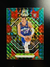Walker Kessler 2022-23 Mosaic Base Rookie Choice Red and Green RC #212 Jazz