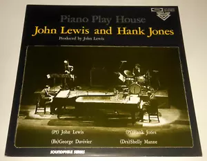 SOUNDPHILE SERIES DIRECT DISK - John Lewis / Hank Jones - LP – Piano Play House - Picture 1 of 3
