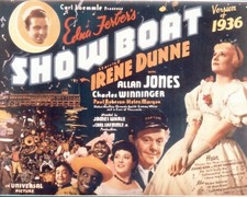 Irene Dunne  (Showboat) 8x10 color photo - lobby card reproduction