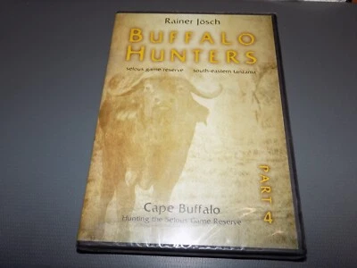 BUFFALO HUNTERS Cape Buffalo Hunting African Safari Africa Big Game Hunt DVD NEW - Image 1 of 3