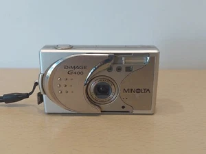 Minolta Dimage G400 4.0MP Compact Digital Camera Silver - Picture 1 of 20