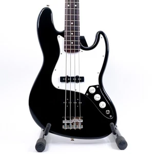 1997 MIM Fender Jazz Bass Black w/ Rosewood Board, HSC – Embrace the Groove - Picture 1 of 13