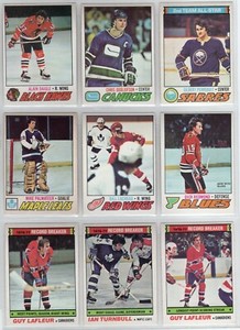 1977-78 O-PE-CHEE HOCKEY CARDS  #202--#396  "HIGH GRADE SINGLES"