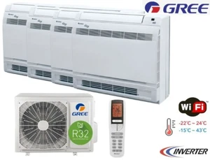 GREE Multisplit 2x2,5+2x3,5 kW consola aire acondicionado cofre cofre suelo  - Imagen 1 de 7
