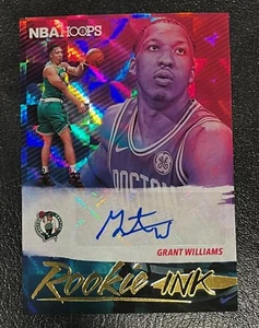 2019-20 Panini NBA Hoops Rookie Ink Grant Williams #RI-GWL Rookie Auto RC - Picture 1 of 2