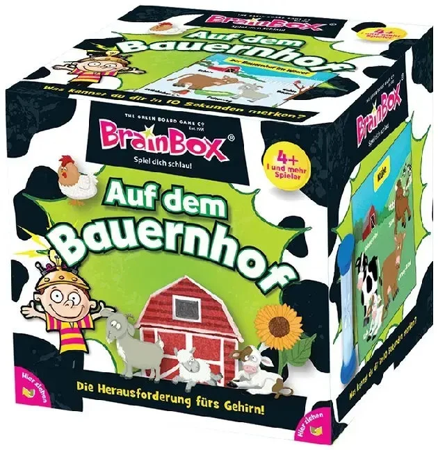 BrainBox, Auf dem Bauernhof (Kinderspiel) | BRAIN BOX | Spiel | In Spielebox