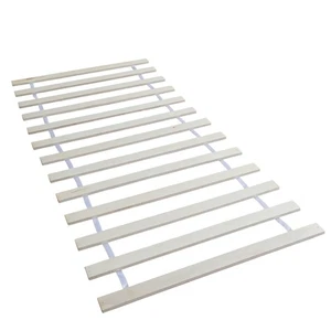 Rollrost Lattenrost 90x200 Kiefer Massivholz 16 Latten Federleisten Homestyle4u - Bild 1 von 7