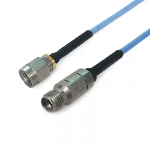 GWAVE TECHNOLOGY INC. 2.92mm Male to 2.92mm Female .086" Semi-flexible Coax Cable,FEP Jacket, DC-40GHz