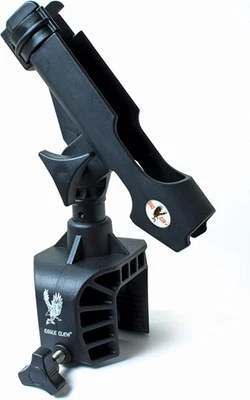 Eagle Claw AABRH Deluxe Clamp On Rod Holder Kayak Canoe Fishing Universal Fit - Image 1 of 4