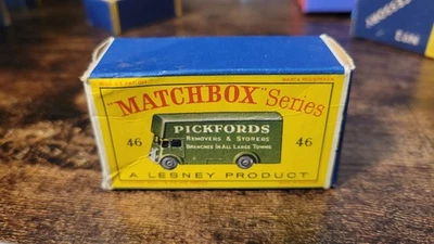 1960s Matchbox Lesney No 46B Pickfords Removals Van G.P.W N,mint,in orig,B5 Box - Image 1 of 4