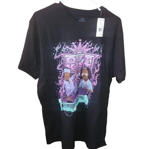 Outkast ATLiens Low Rider Graphic Tee Size XL Black, Purple  - Picture 1 of 5