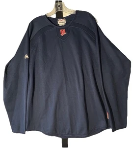 Majestic Authentic Minnesota Twins langärmliges sportliches Trainingsshirt XL GUTER ZUSTAND - Bild 1 von 2