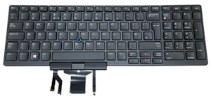 NEU Dell Latitude E5550 | E5570 | 5580 | 5590 UK ENG Tastatur mit Hintergrundbeleuchtung - 0FP37Y - Bild 1 von 2