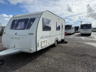 6  BERTH FLEETWOOD SONATA PRELUDE 2007 WITH FIXED BUNK BEDS&3 MTS WARRANTY - Image 1 of 4