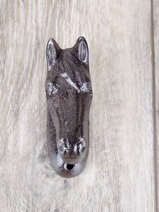 Gusseisen Pferd Flaschenöffner - Reiter Rustikal Western Bauernhaus Bar Deko - Bild 1 von 5