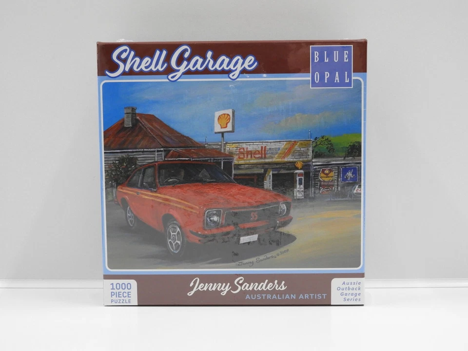 Jenny Sanders 1000 Piece Jigsaw Puzzle "Shell Garage" Blue Opal BLO2301 - image 1 of 1