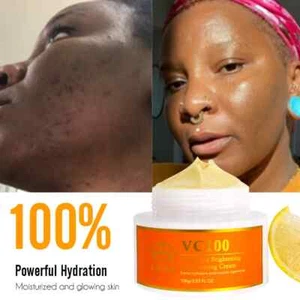 Vitamin C 5% Beauty Moisturizer Skin Whitening Anti-Aging Face Cream 100g - Picture 1 of 6