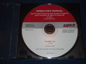 CASE STEIGER 350 400 450 500 550 600 TRACTOR OPERATION & MAINTENANCE MANUAL - Picture 1 of 1