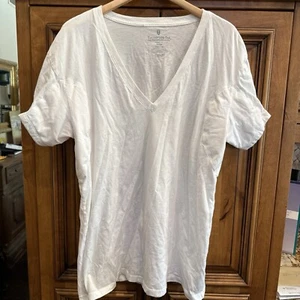 3 THOMPSON TEE Hydro-Shield Sweatproof ORIGINAL FIT V-Neck 2XL T-Shirts weiß - Bild 1 von 4