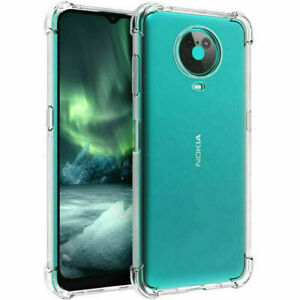 Shockproof Transparent TPU Rubber Case Screen Protector For Nokia G10 G50 G20