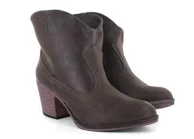 NEW ROCKET DOG SOUNDOFF WESTERN BOOTS WOMENS 8.5 WALNUT BROWN STACKED HEEL - Image 1 of 3