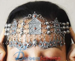 Thaasavth bereber argelino en plata oscura pura y coral rojo mediterráneo puro. - Imagen 1 de 1