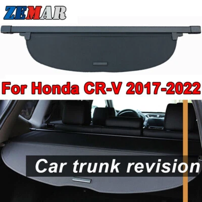Retractable Trunk Cargo Cover For Honda CRV CR-V 2017-2022 Security Shade Shield — 第 1/3 张图片