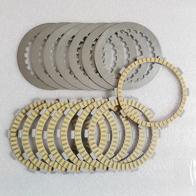 Clutch Friction Steel Plates Kit For Honda Shadow ACE AERO VT750 C2 C3 DC 97-16 - Image 1 of 1