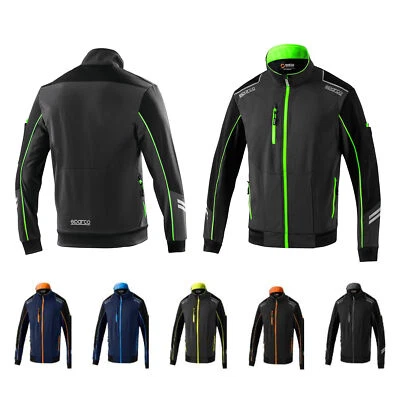 02413 Sparco Racing Technical Jacket Lightweight Mechanic Workwear Pitcrew Team - Image 1 of 4