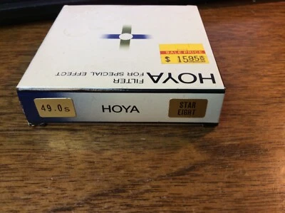 Hoya Star 8 Cross Screen screw-in filter 49mm - Image 1 of 3