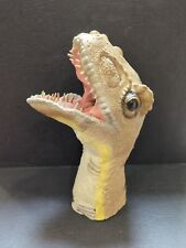 Disney Parks Animal Kingdom Dinoland DINOSAUR Hand Puppets T-Rex 100% Latex 