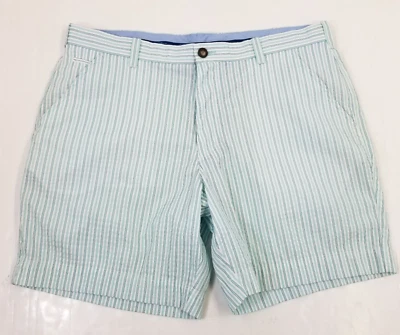 Pantalones Cortos True Flies TrueFlies Para Hombre Talla 38 Gasparilla Seersucker Rayas Foto 1 de 4