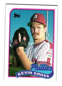 1989 Topps #215 Kevin Gross Philadelphia Phillies - Picture 1 of 2