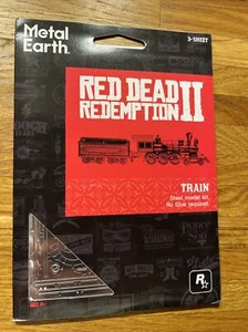 Red Dead Redemption 2 Metal Earth Train model kit - Picture 1 of 2