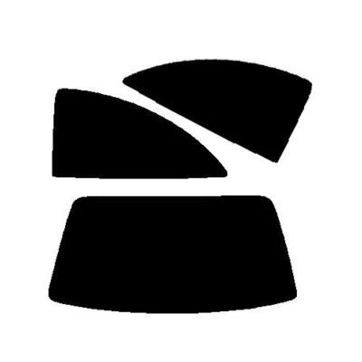 For Vauxhall Corsa 3-door 00-06 (C) Pre Cut Window Tint % Dark Rear Film Opel - Image 1 of 4