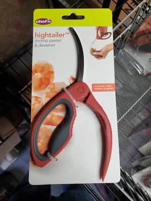 Novo descascador e deveiner de camarão Chef'n Hightailer limpa e prepara camarão - Imagem 1 de 3