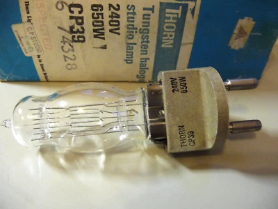 Projector bulb lamp HALOGEN THORN CP39 6 74328 240V 650W G22   ..... G1  nu - Image 1 of 3