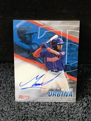Misael Urbina 2021 Bowman’s Best Of 21 Auto Minnesota Twins - Image 1 of 2